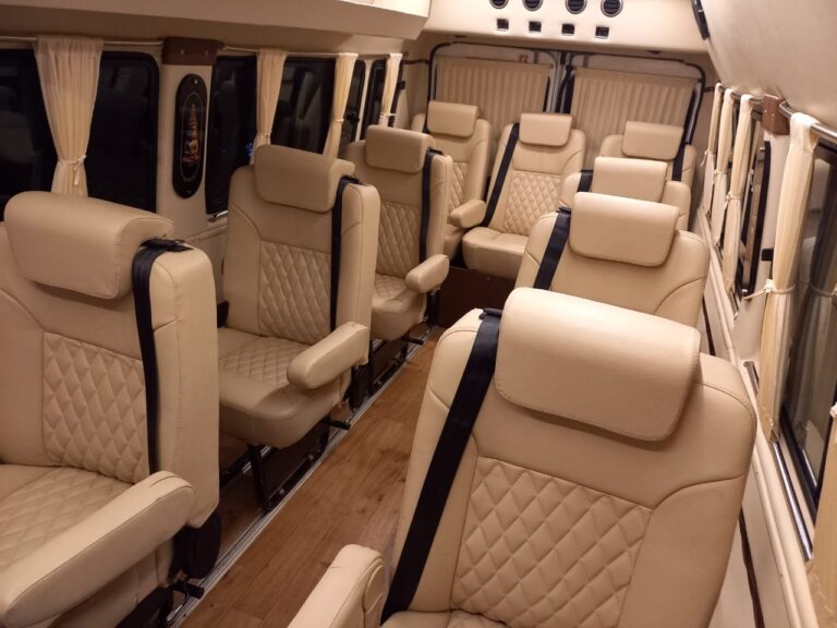 Luxury 9-seater Tempo Traveller Bangalore